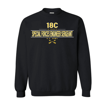 U.S. Army MOS 18C Special Forces Engineer Sergeant Sweatshirt