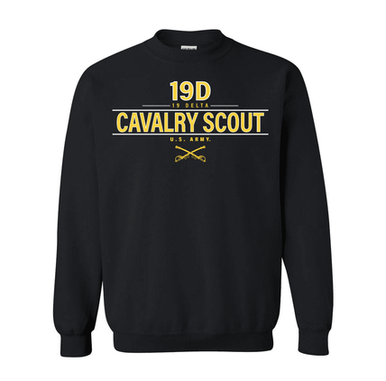 U.S. Army MOS 19D Cavalry Scout Sweatshirt