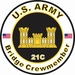U.S. Army MOS 21C Bridge Crewmember