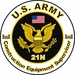 U.S. Army MOS 21N Decal: Construction Equipment Supervisor
