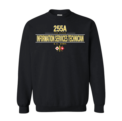 U.S. Army MOS 255a Information Services Technician Sweatshirt