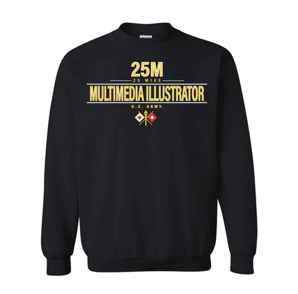 U.S. Army MOS 25m Multimedia IllU.S.trator Sweatshirt