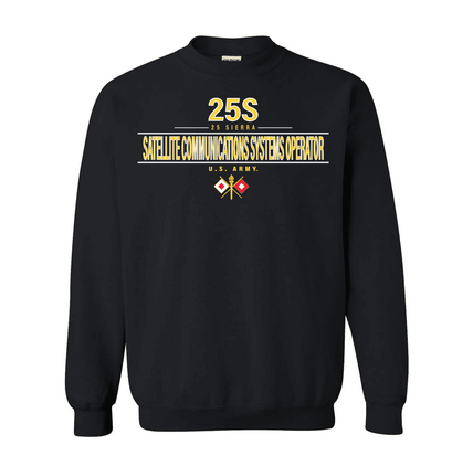 U.S. Army MOS 25s Satellite Communications Systems Operator Sweatshirt
