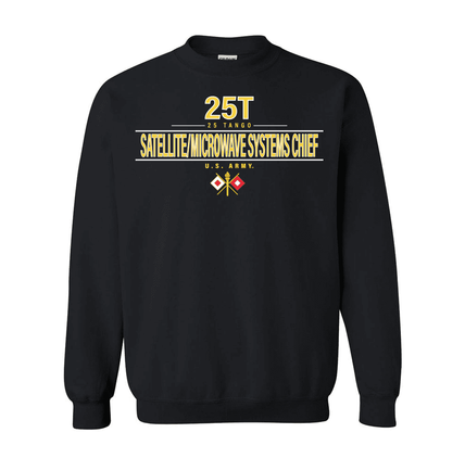 U.S. Army MOS 25t Satellite Microwave Systems Chief Sweatshirt
