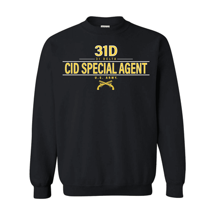 U.S. Army MOS 31D CID Special Agent Sweatshirt