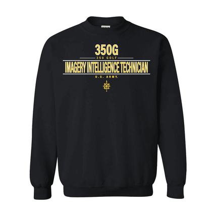 U.S. Army MOS 350g Imagery Intelligence Technician Sweatshirt