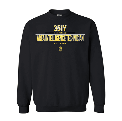 U.S. Army MOS 351y Area Intelligence Technician Sweatshirt