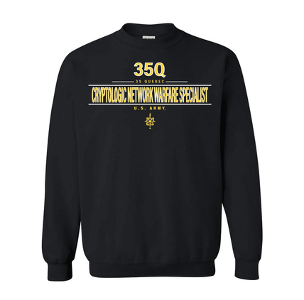 U.S. Army MOS 35q Cryptologic Network Warfare Specialist Sweatshirt