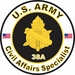 U.S. Army MOS 38A Civil Affairs Specialist