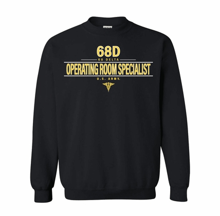 U.S. Army MOS 68D Operating Room Specialist Sweatshirt