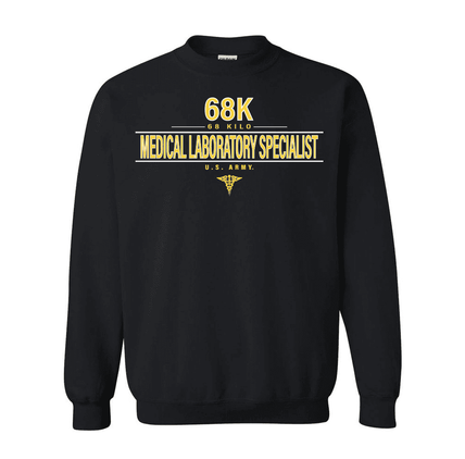 U.S. Army MOS 68K Medical Laboratory Specialist Sweatshirt