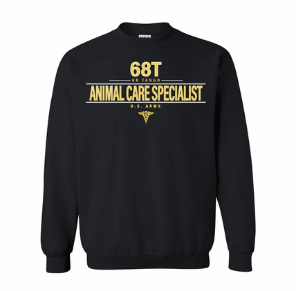 U.S. Army MOS 68T Animal Care Specialist Sweatshirt