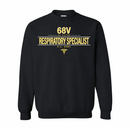 U.S. Army MOS 68V Respiratory Specialist Sweatshirt
