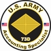 U.S. Army MOS 73D Accounting Specialist