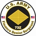 U.S. Army MOS 73Z Finance Senior Sergeant