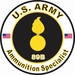 U.S. Army MOS 89B Ammunition Specialist