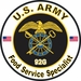 U.S. Army MOS 92G Food Service Specialist