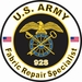 U.S. Army MOS 92S Fabric Repair Specialist