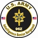 U.S. Army MOS 96Z Intelligence Senior Sergeant