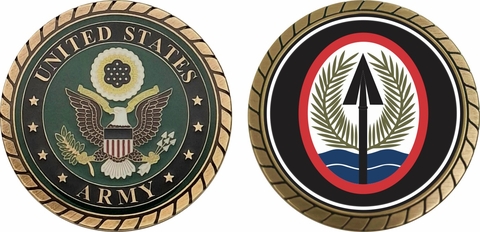 U.S. Army Multi-National Corps - Iraq Insignia Challenge Coin