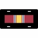 U.S. Army National Defense Service Medal Ribbon License Plate