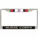 U.S. Army Nurse Corps Afghanistan Veteran License Plate Frame