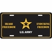 U.S. Army Operation Enduring Freedom License Plate
