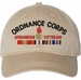U.S. Army Ordnance Corps Afghanistan Veteran Unstructured Dad Cap