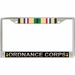 U.S. Army Ordnance Corps Gulf War Veteran License Plate Frame