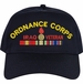 U.S. Army Ordnance Corps Iraq Veteran Embroidered Cap