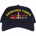 U.S. Army Ordnance Corps Iraq Veteran Embroidered Cap