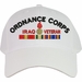U.S. Army Ordnance Corps Iraq Veteran Embroidered Cap