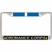 U.S. Army Ordnance Corps Korea Veteran License Plate Frame