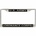 U.S. Army Ordnance Corps License Plate Frame