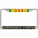 U.S. Army Ordnance Corps Vietnam Veteran License Plate Frame