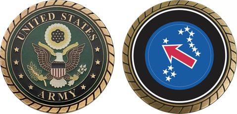 U.S. Army Pacific Command Challenge Coin