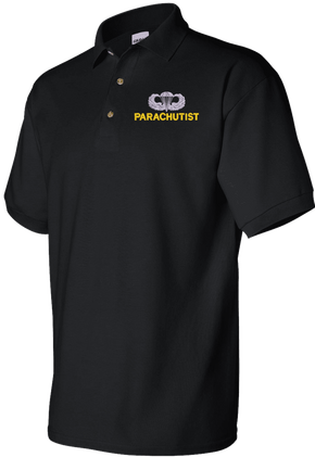 U.S. Army Parachutist Jump Wings Polo