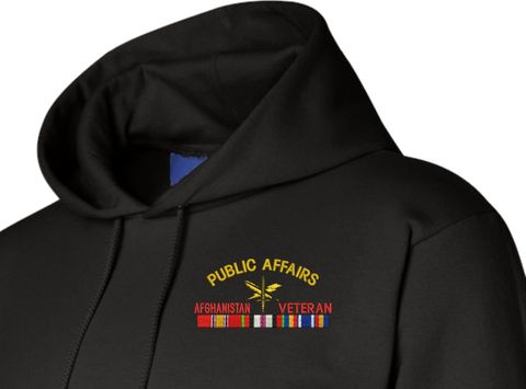 U.S. Army Public Affairs Afghanistan Veteran Hoodie