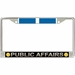U.S. Army Public Affairs Korea Veteran License Plate Frame