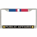 U.S. Army Public Affairs Kosovo Veteran License Plate Frame