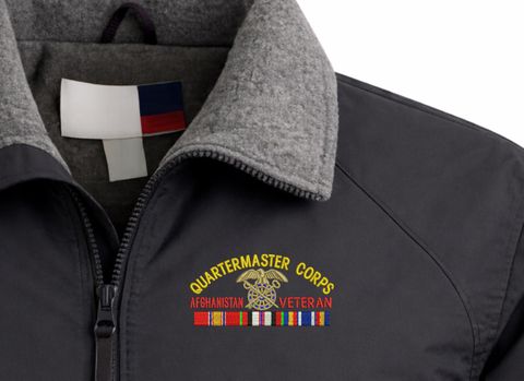U.S. Army Quartermaster Corps Afghanistan Veteran 3-Season Jacket