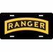 U.S. Army Ranger License Plate