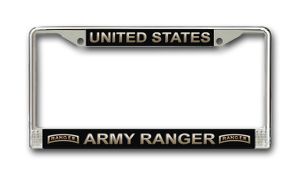 U.S. Army Ranger License Plate Frame