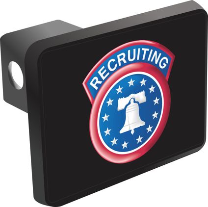 U.S. Army Recruiting Command Patch Hitch Cover