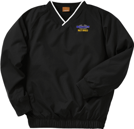 U.S. Army Retired (CIB) Harriton Windshirt