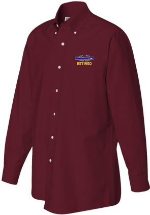 U.S. Army Retired (CIB) Oxford Shirt