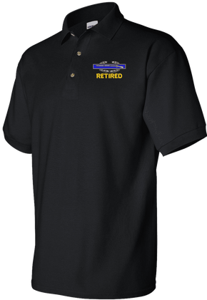 U.S. Army Retired (CIB) Polo