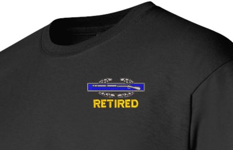 U.S. Army Retired (CIB) T-Shirt