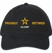 U.S. Army Proudly Retired Unstructured Dad Cap