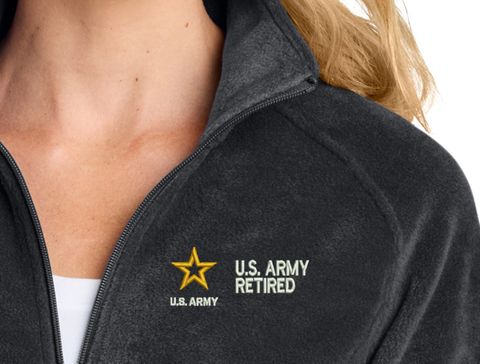 U.S. Army Retired Women's Fleece Jacket